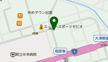 まねき姫原店の地図画像