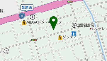 シロクマヤの地図画像