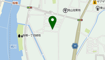 車検代行サービスの地図画像