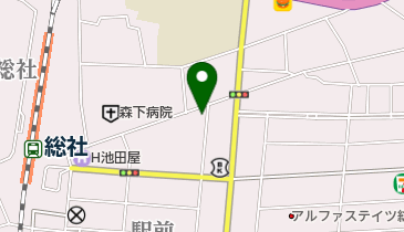 CPサロンダイアナの地図画像