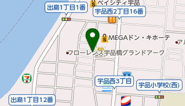 カット・パラダイスの地図画像