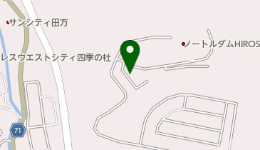 コールメディカルクリニック広島の地図画像