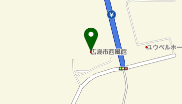 広島市西風館喫茶・売店の地図画像