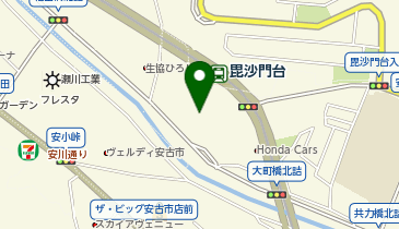 ブラックジャックアクア店の地図画像