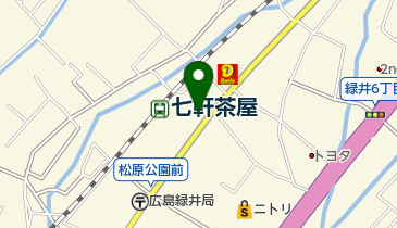 緑井整形外科の地図画像