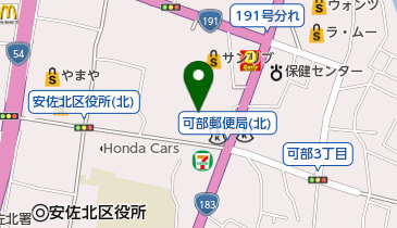 オッペン化粧品ベルファムの地図画像