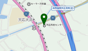 呉市 天応まちづくりセンターの地図画像