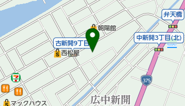 CUTSALONひろの地図画像