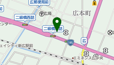 かりあげくん 広本店の地図画像