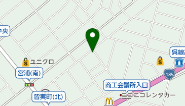 信愛治療院安永の地図画像