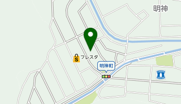 奥田自動車の地図画像