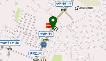 くわばら整体院の地図画像