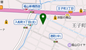 フォルクスワーゲン福山サービス工場の地図画像