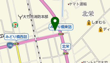 みどり動物病院の地図画像