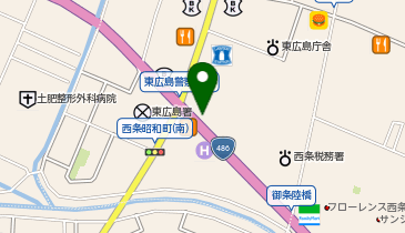 株式会社カメラのサエダ東広島店の地図画像