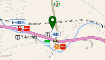 八本松動物病院の地図画像