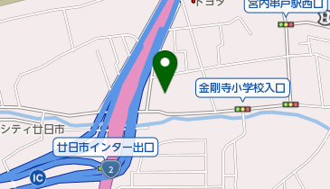 東洋食品株式会社万惣串戸店の地図画像