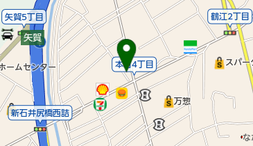あんず薬局の地図画像