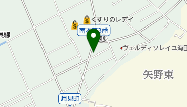 海田整体院の地図画像