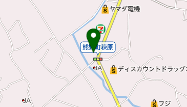 くまの整骨院の地図画像