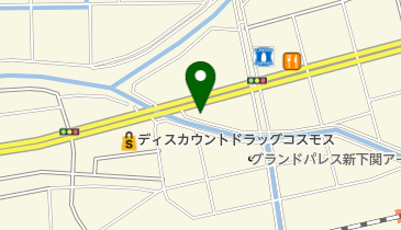 セシカヘアークラブメンズ&レディスの地図画像