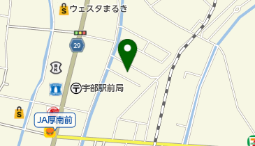 西宇部整骨院の地図画像