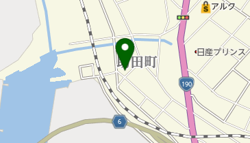 うべ代行センターの地図画像