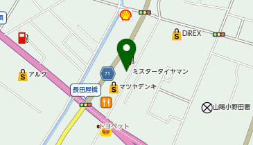 株式会社ブリヂストンタイヤセンター山口小野田店の地図画像