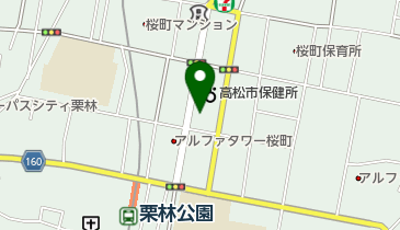 啓真館 栗林校の地図画像