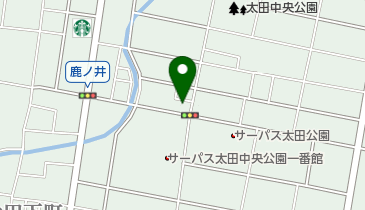 サロン・ド・グラス田中の地図画像