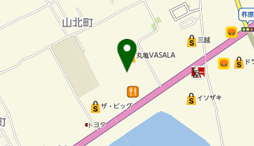 ふとんのタカハシ丸亀店の地図画像