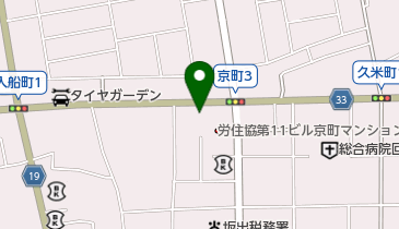 理容四季坂出店の地図画像