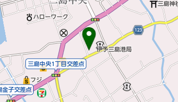 伊志川の地図画像