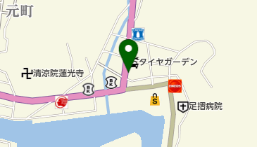 ヘアーサロンカマタの地図画像