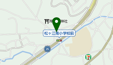 尾崎商店の地図画像