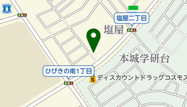 モトショップサン学研都市店の地図画像