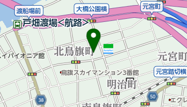 明治町調剤薬局の地図画像