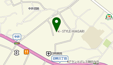 フットサルスタジアムFOOT-iの地図画像