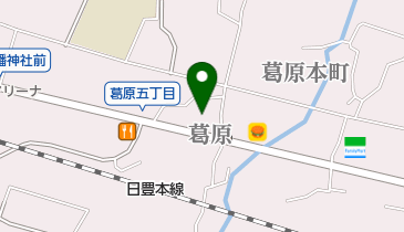 葛原調剤薬局の地図画像