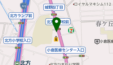 下城野薬局の地図画像