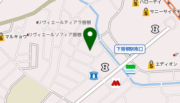 なのはな薬局下曽根店の地図画像
