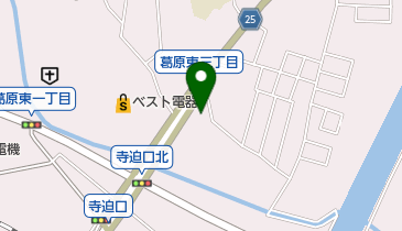 博愛調剤薬局の地図画像