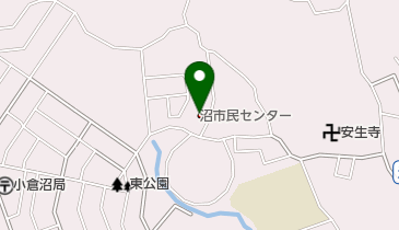 北九州市役所 市民文化スポーツ局 沼市民センターの地図画像