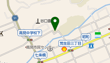 高見放課後児童クラブの地図画像