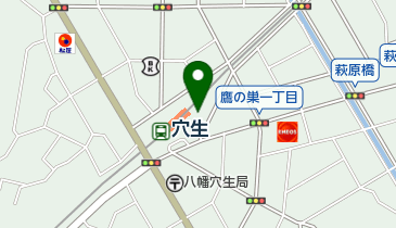 あ・洗たく屋の地図画像