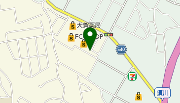 バースディ新宮店の地図画像