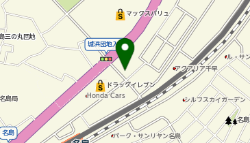 ペットランドの地図画像