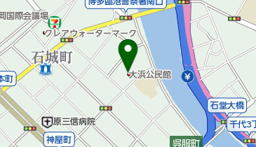 福岡市公民館 大浜公民館の地図画像