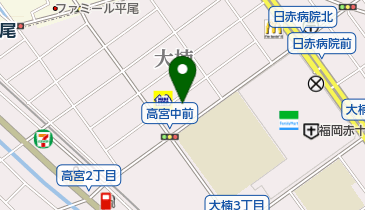 社交ダンススクールスタジオ21の地図画像