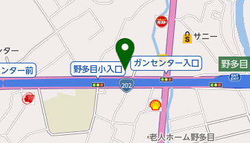 タカラ薬局 野多目の地図画像